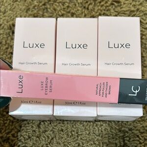 Luxe Hair Growth Serum - Pink and Black Packaging